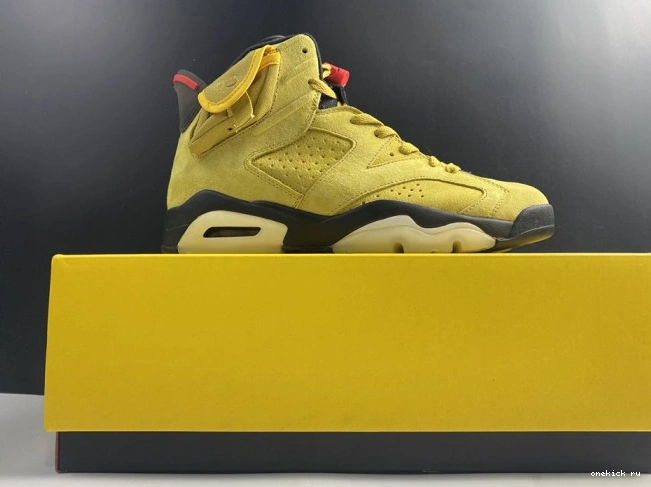 Rep Onekick JORDAN 6 X YELLOW SCOTT TRAVIS AIR CN1084-300 0602